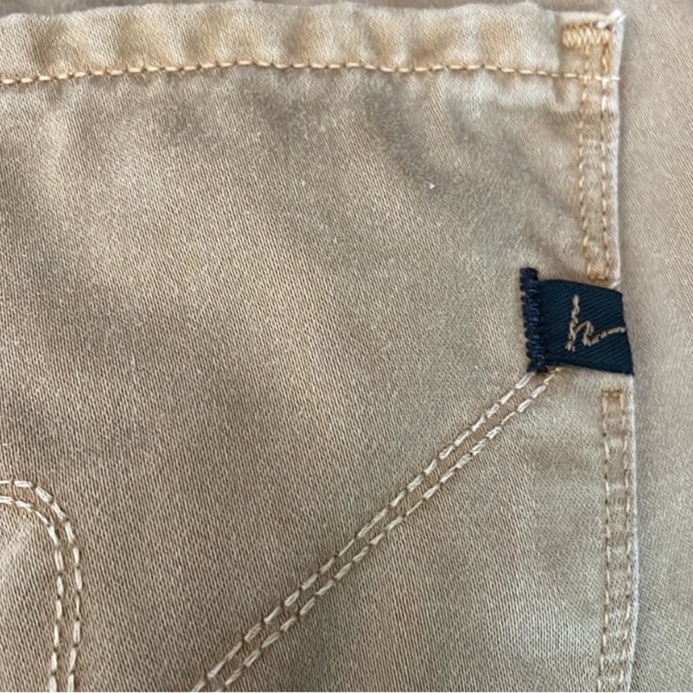 Citizens of Humanity “Ingrid” khaki low rise flare jeans - Picture 4 of 4